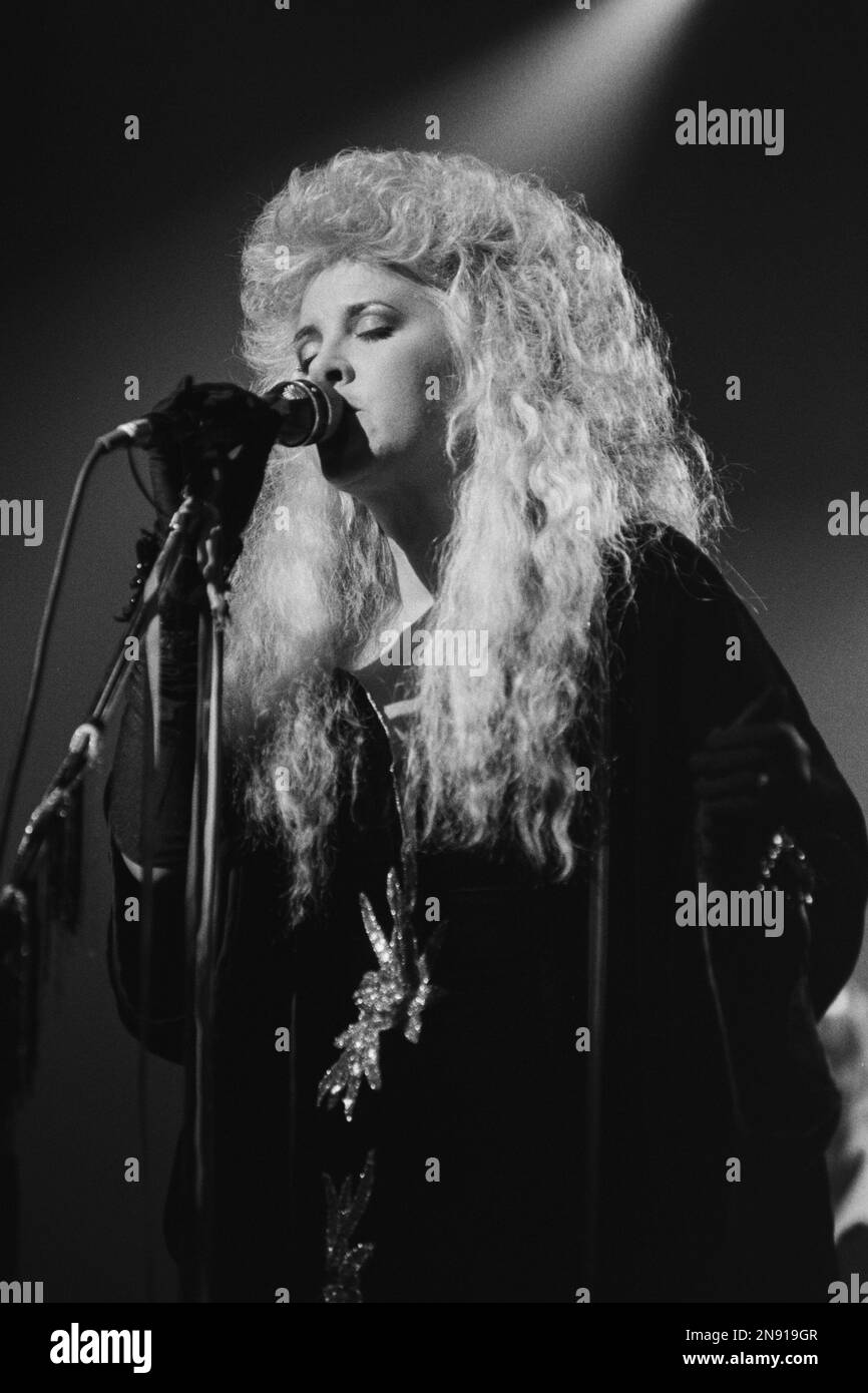 Stevie Nicks of Fleetwood Mac performing in San Francisco, California