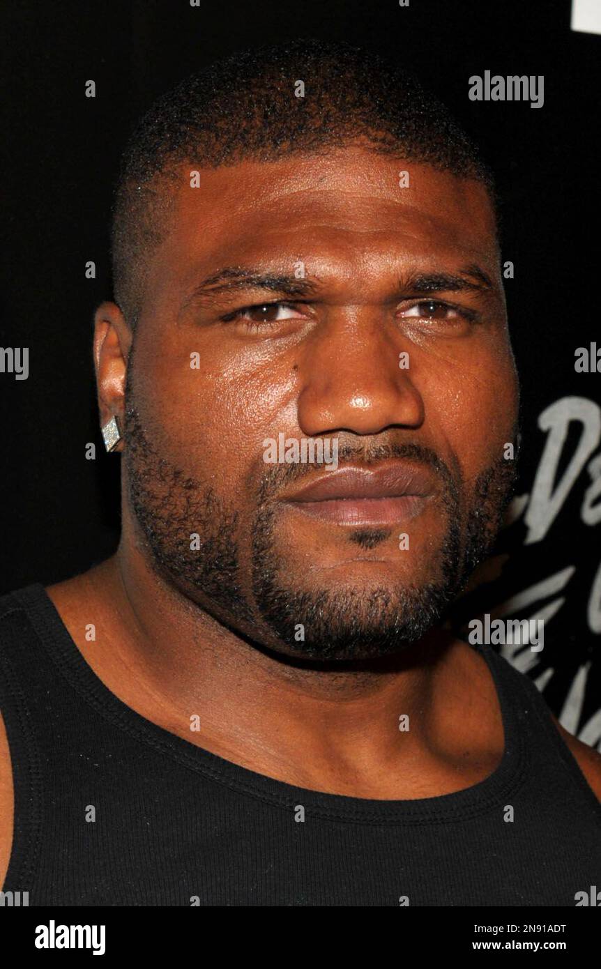 Quinton 'Rampage' Jackson arrives at PacSun and DC Shoes "Golden State