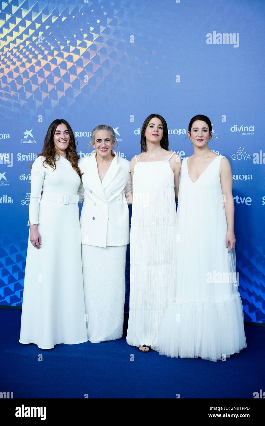 Garazi Elorza, Lara Izagirre, Ana Angulo e Itxaso Frau attending the ...