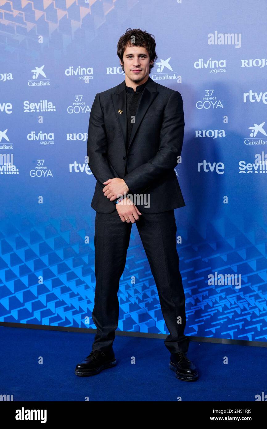 Martino Rivas attending the 37th Goya Awards at FIBES Conference and ...