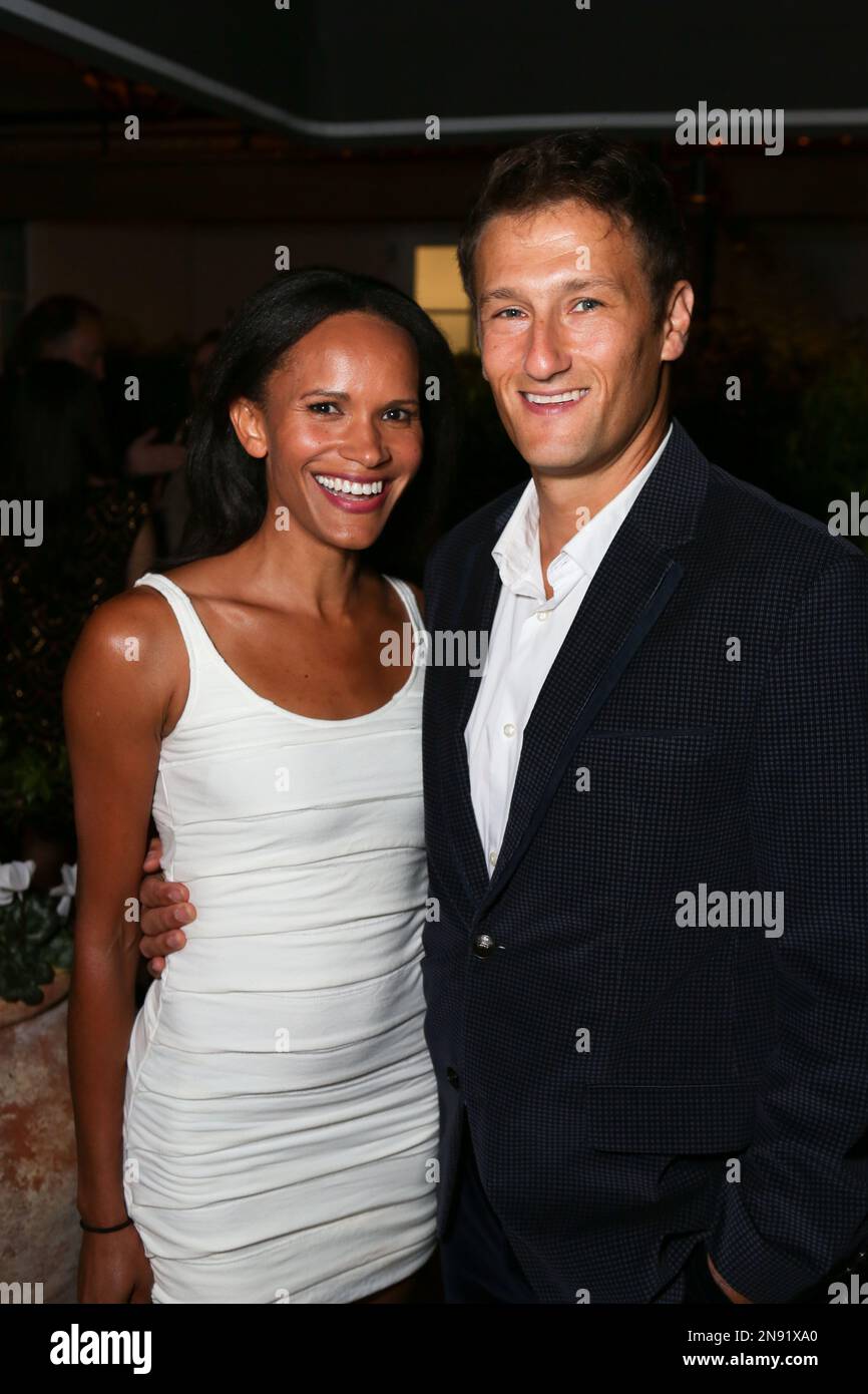Josh Luttrell From left, Amanda Luttrell-Garrigus, E and Josh Rosenthal pose during ...