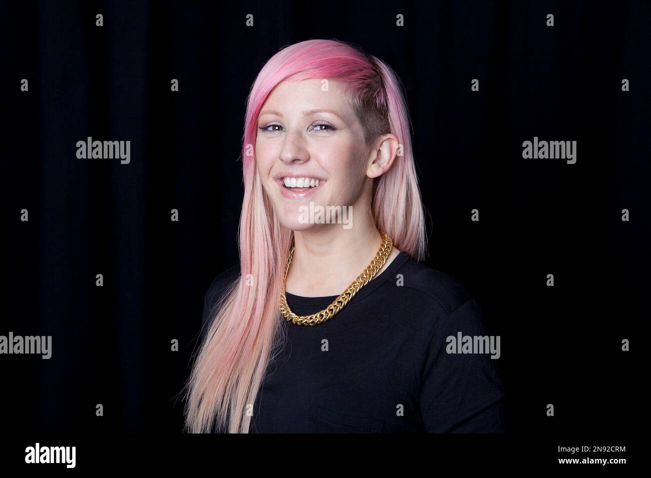 English Singer Songwriter Elena Jane Ellie Goulding Poses For A Portrait On Friday Sept 14 