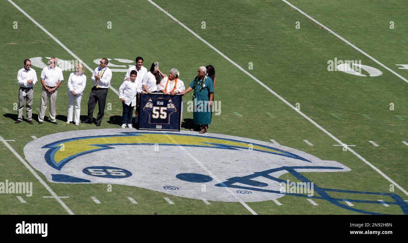 Chargers Retired Numbers Junior Seau