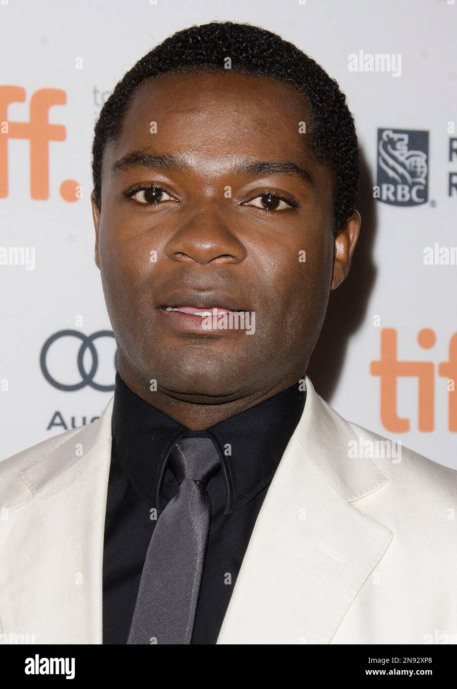 Actor David Oyelowo arrives at the premiere for the film “The Paperboy