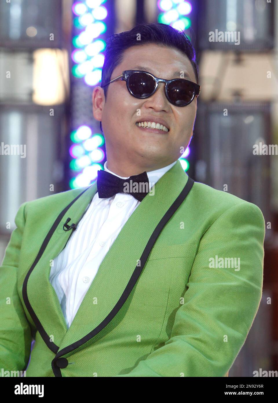 South Korean rapper Psy performs his massive K-pop hit