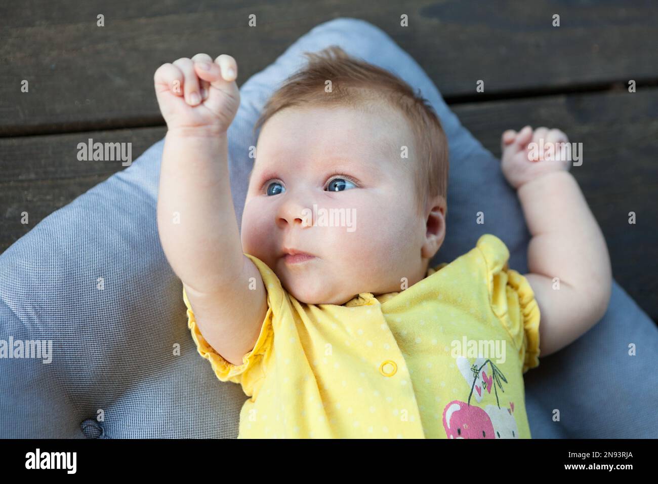 Baby girl yellow shirt sales