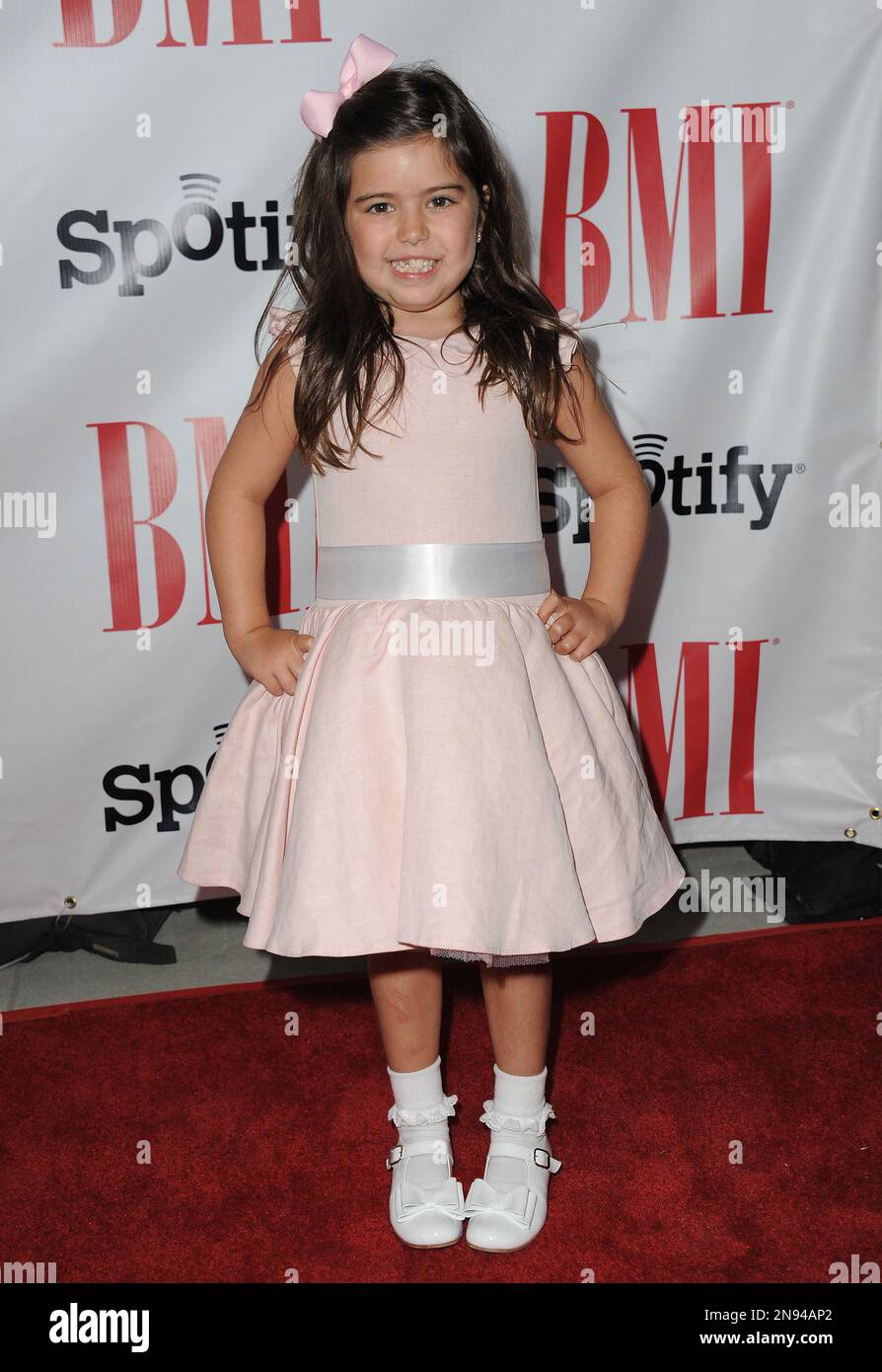 Sophia Grace Brownlee arrives at the BMI Urban Awards on Friday, Sept