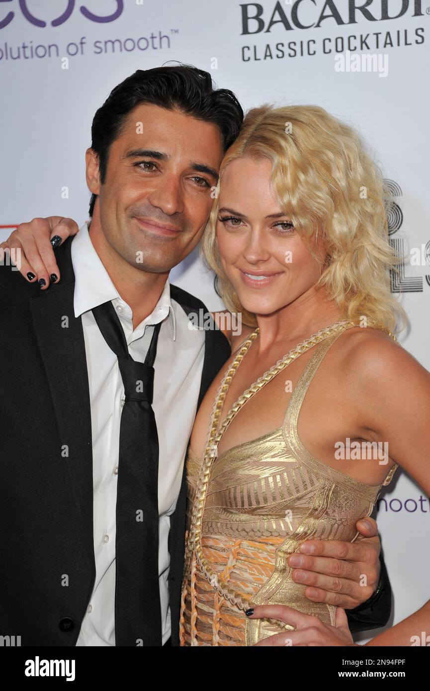 Gilles Marini, left and Peta Murgatroyd attend InTouch Icons and Idols