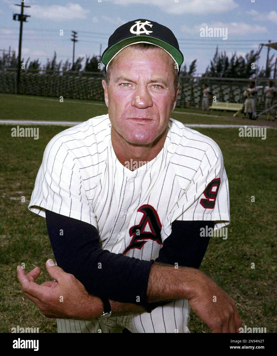 Manager Hank Bauer, of the Kansas City Athletics, shown, March, 1962
