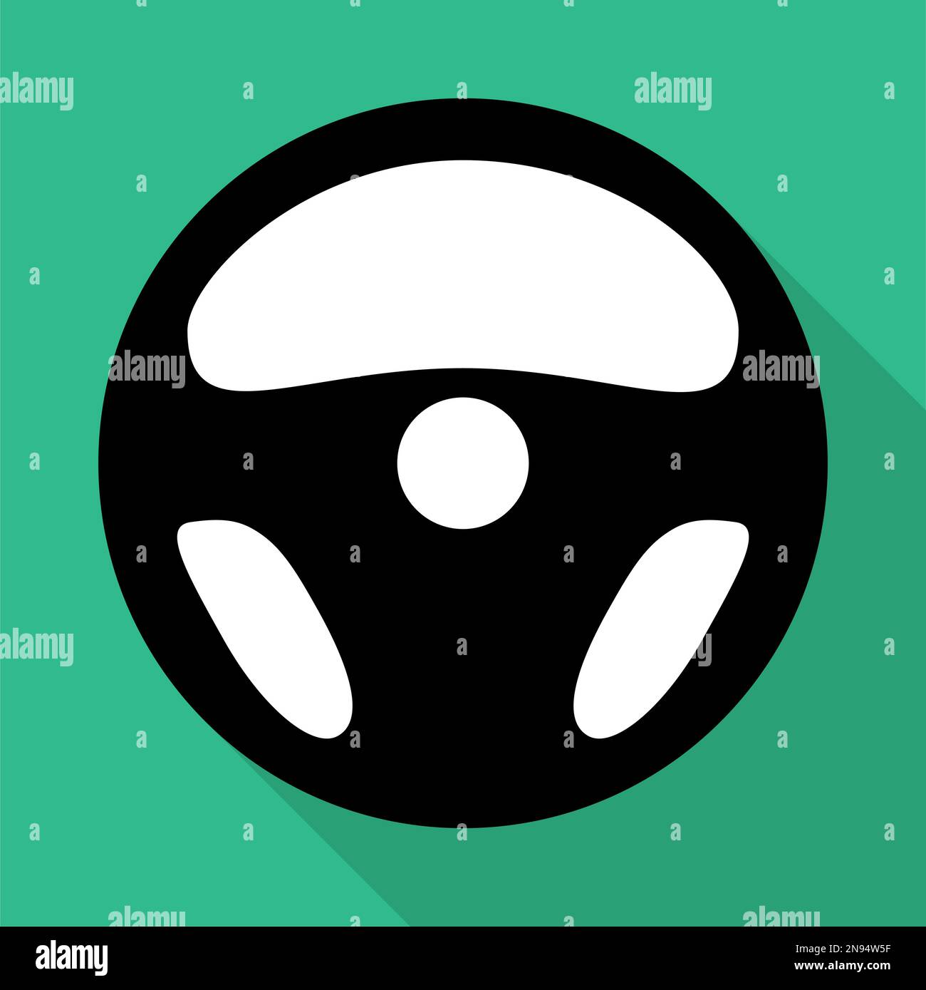 Auto car steering wheel icon, vehicle tire rim symbol, automotive race