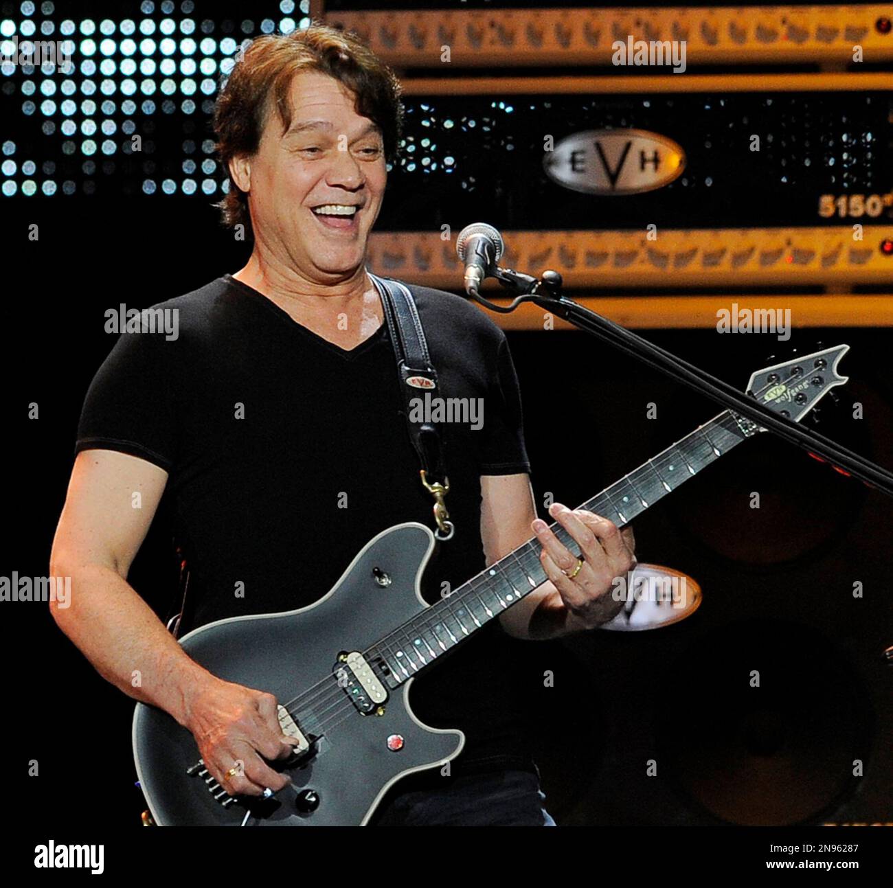FILE This June 1, 2012 file photo shows guitarist Eddie Van Halen of(01)