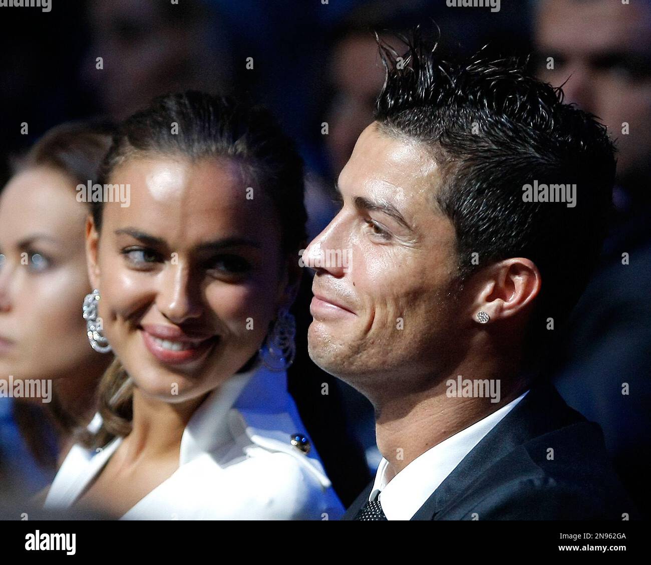 Cristiano Ronaldo and girlfriend Irina Shayk go for lunch Madrid, Spain -  05.10.10 Stock Photo - Alamy