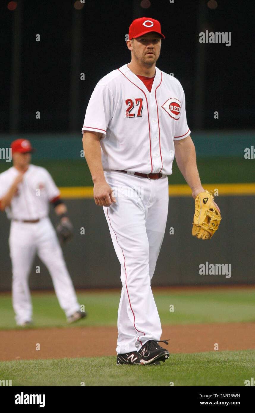 Scott Rolan Cincinnati Reds Cincinnati Reds third baseman Scott Rolen in action during a baseball ...