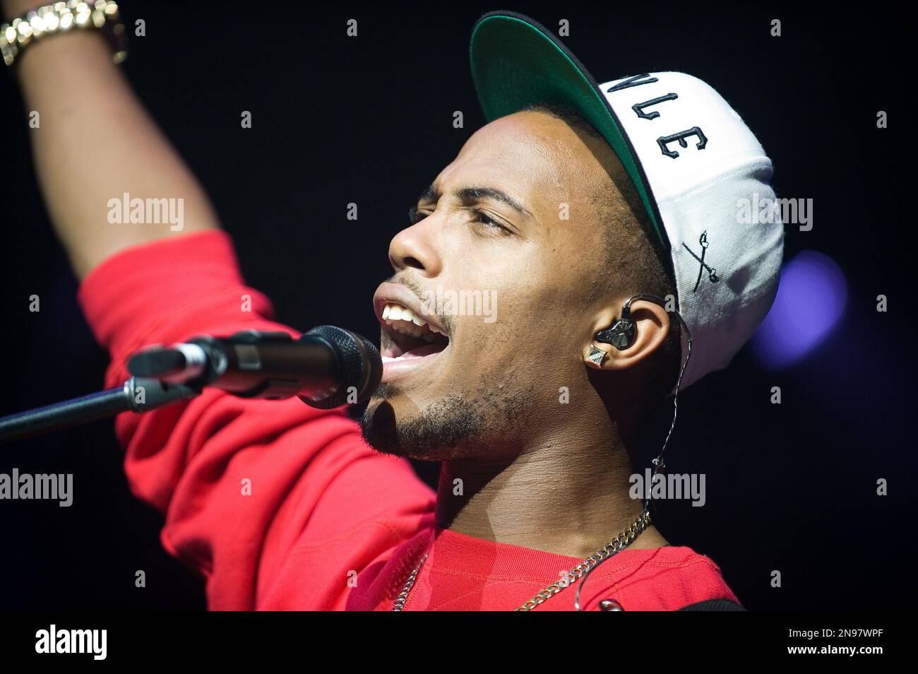 Rapper B.o.B performs at KiSS 92.5's Wham Bam at the Molson ...