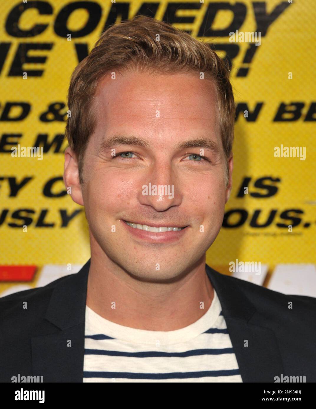 Ryan Hansen attends the "Hit and Run" Los Angeles Premiere at Regal