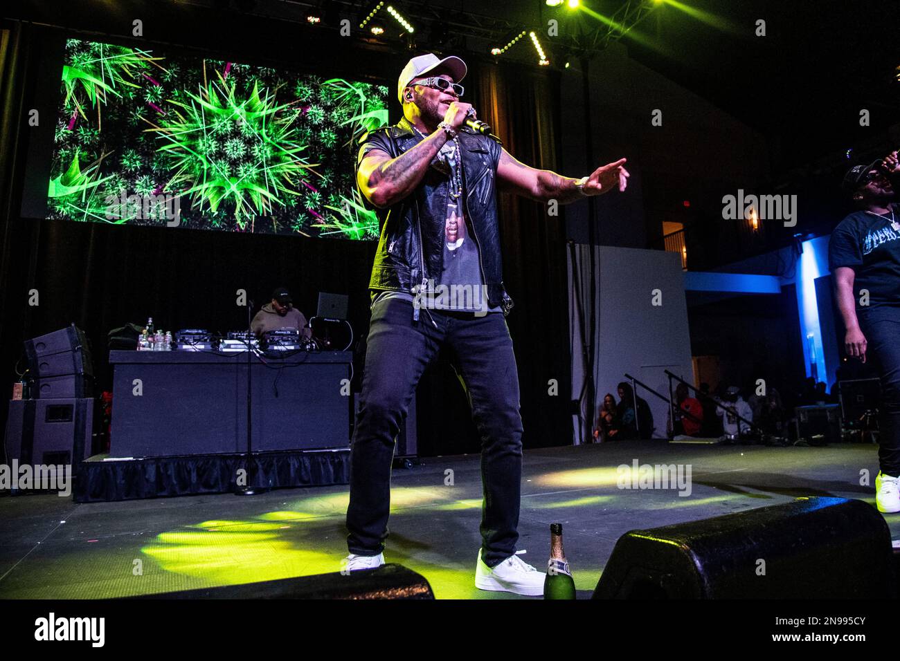 Flo Rida performs during Shorty Gras presented by the Krewe of Freret