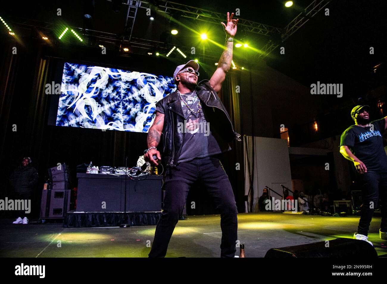 Flo Rida performs during Shorty Gras presented by the Krewe of Freret ...