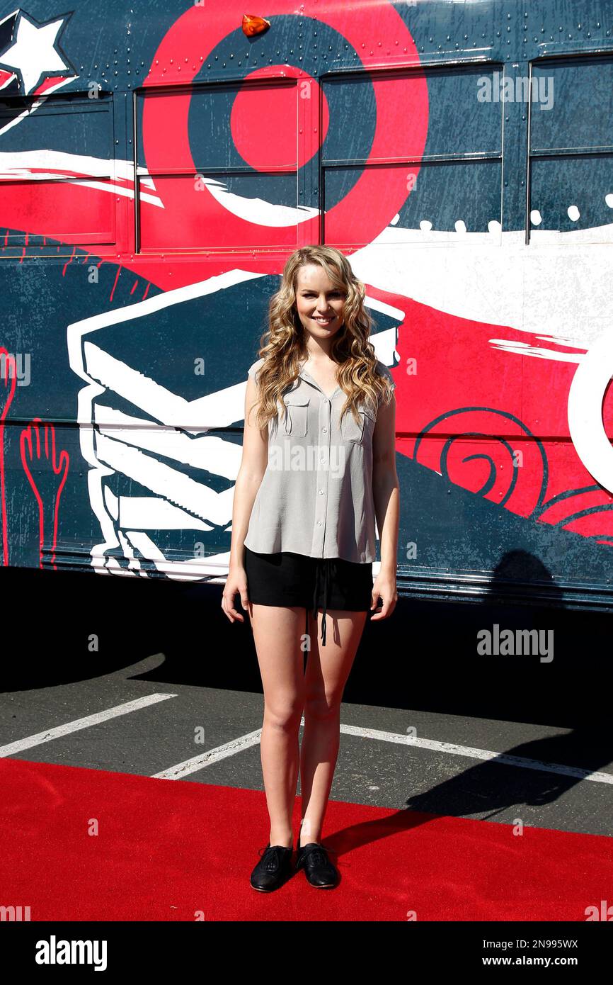 COMMERCIAL IMAGE - Actress Brigit Mendler is seen at the Give With ...