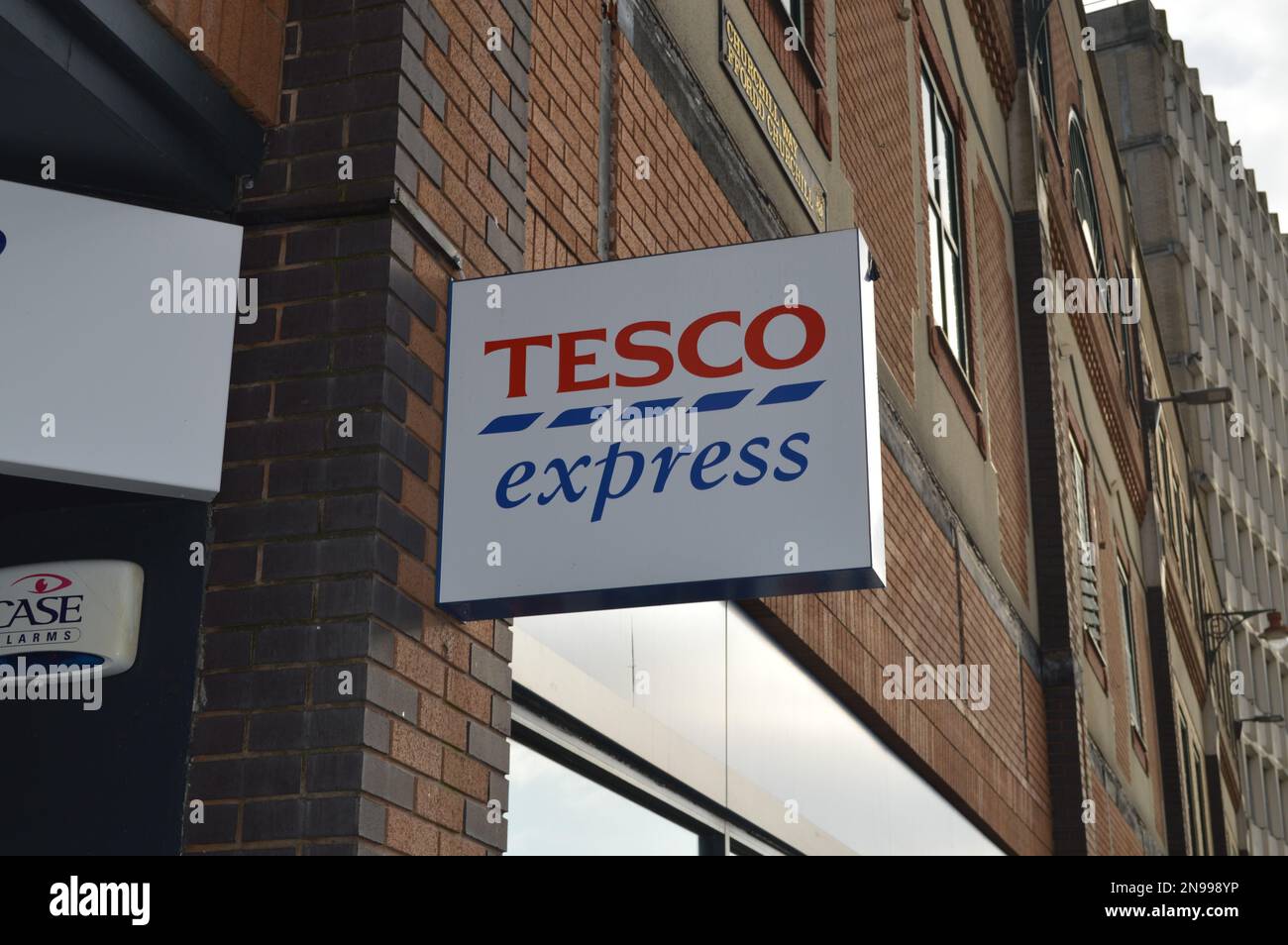 Tesco express cardiff queen street hires stock photography and images