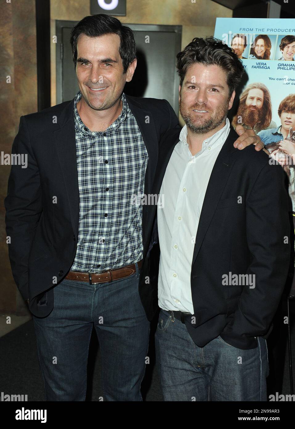 Ty Burrell and Christopher Neil attend the premiere of 