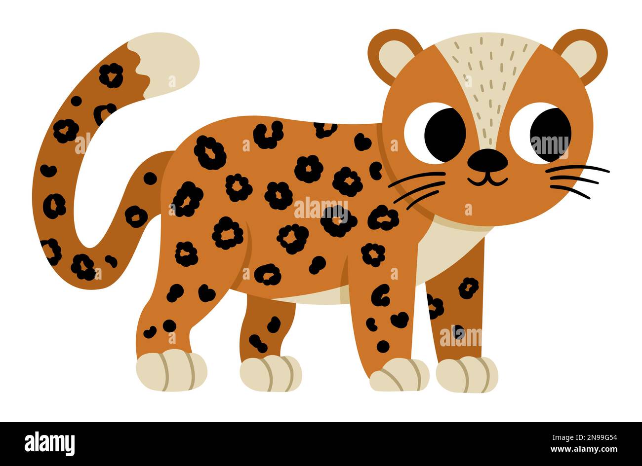 Amur leopard endangered Stock Vector Images - Alamy