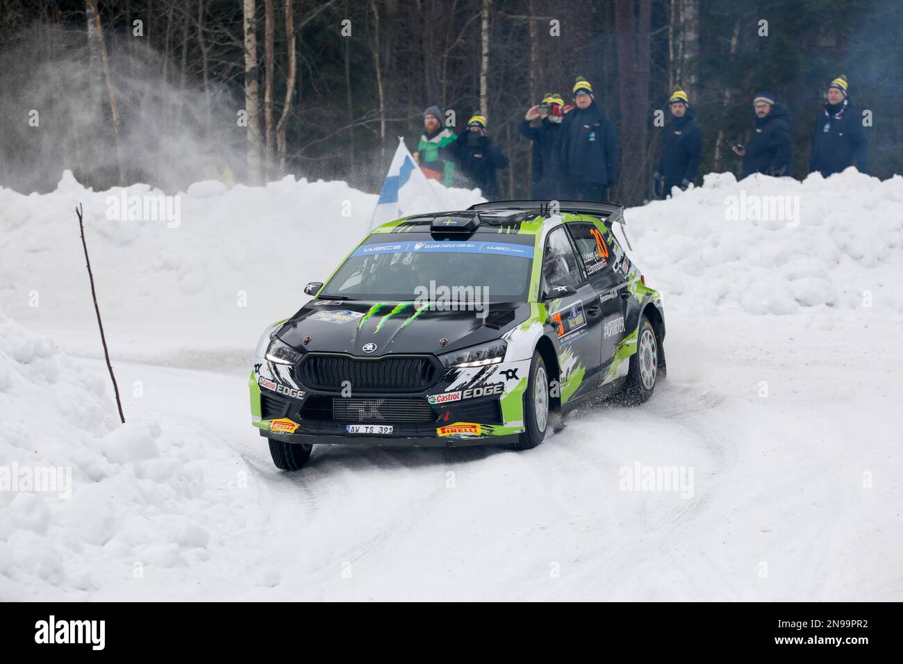UMEÅ 20230212 Oliver Solberg, Sweden, and Elliot Edmondson, Great