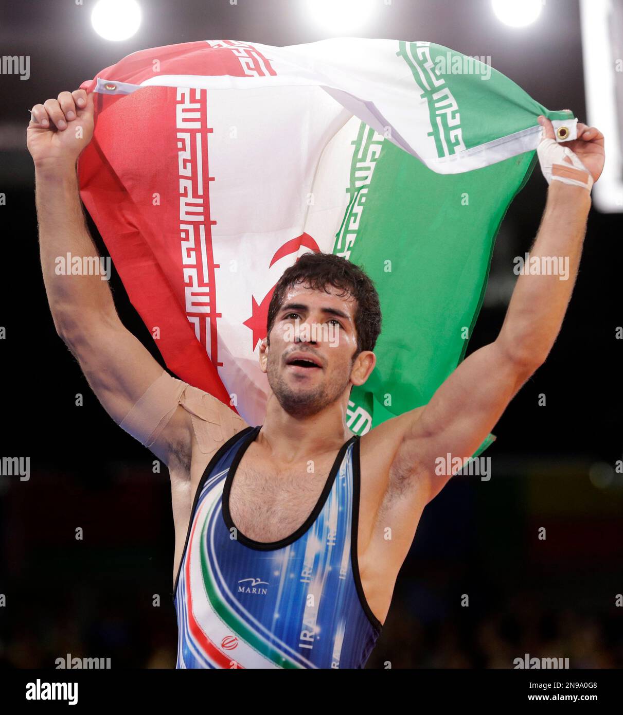 omid-haji-noroozi-of-iran-reacts-after-beating-revaz-lashkhi-of-georgia