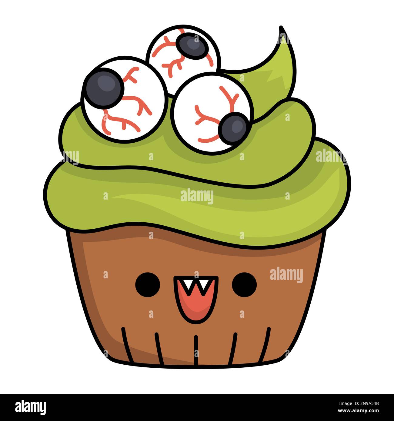 Cute kawaii halloween vector hi-res stock photography and images - Page 22  - Alamy