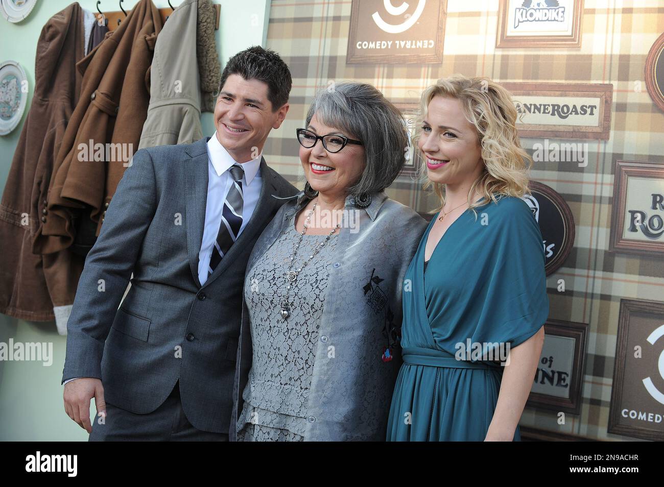 Jordan Fishman Actors, from left to right, Michael Fishman, Roseanne Barr and Alicia ...
