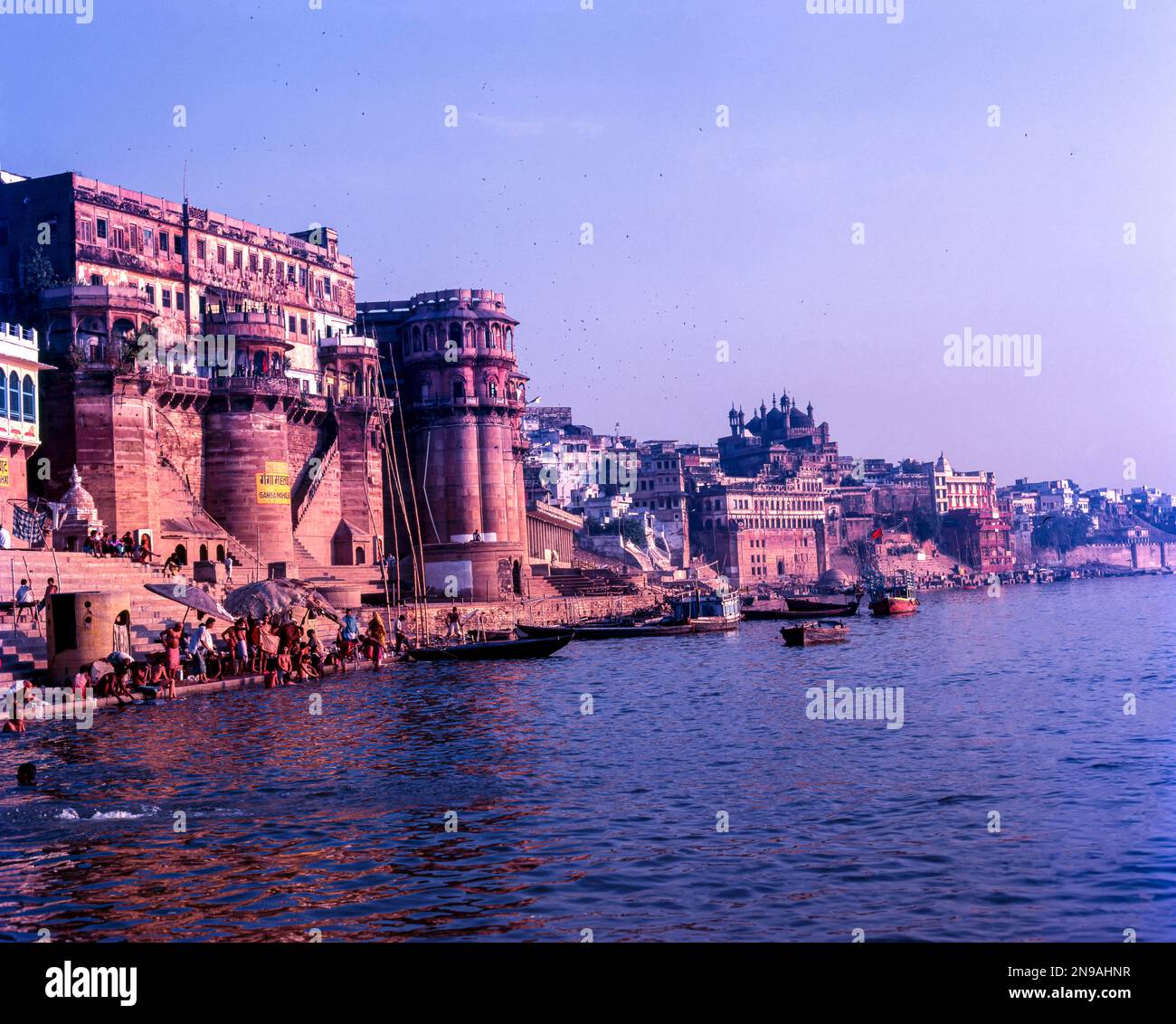 Raja of Vizianagaram Palace in Varanasi, Uttar Pradesh, India, Asia