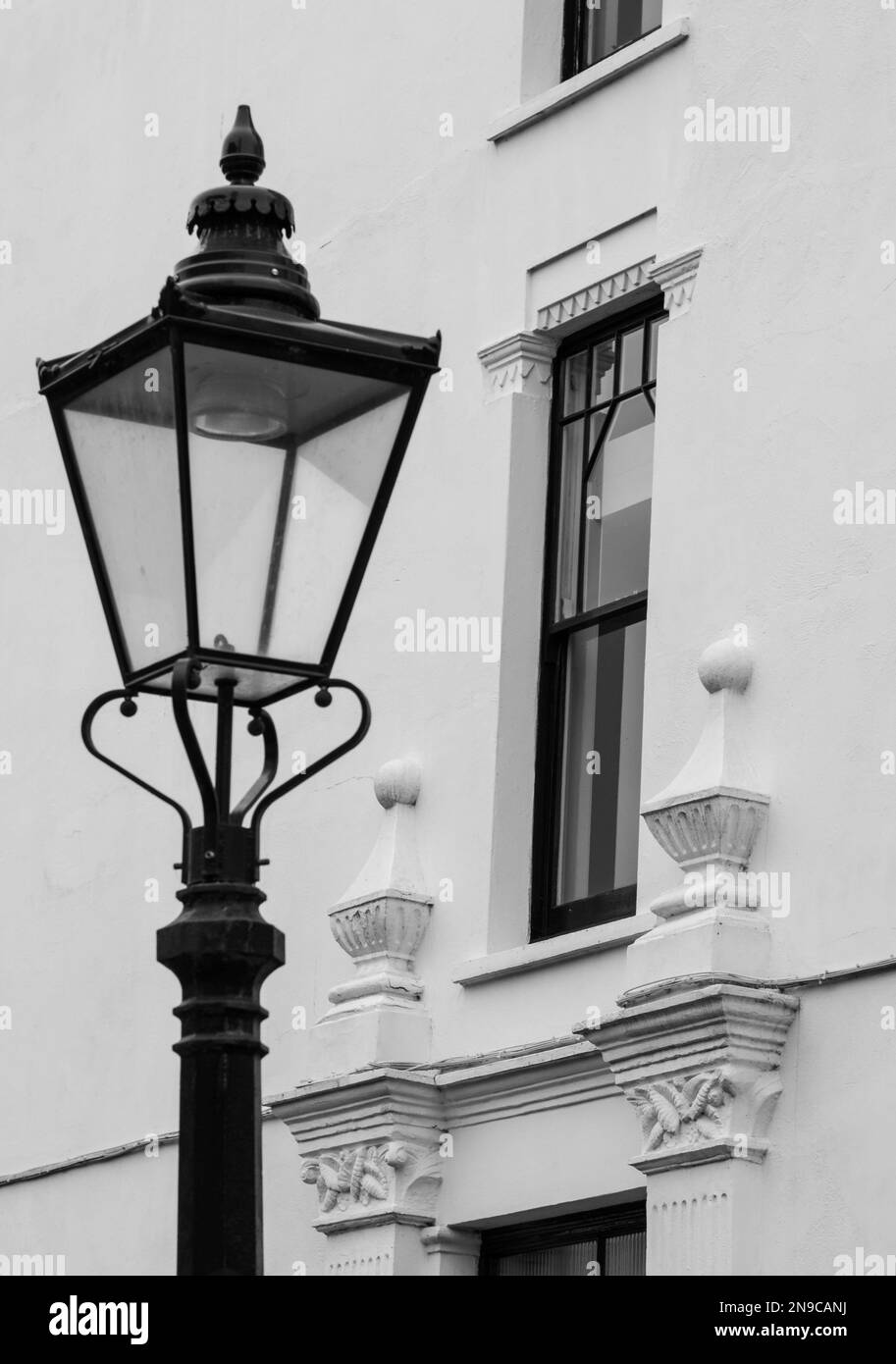 Old english mansions Black and White Stock Photos & Images - Alamy