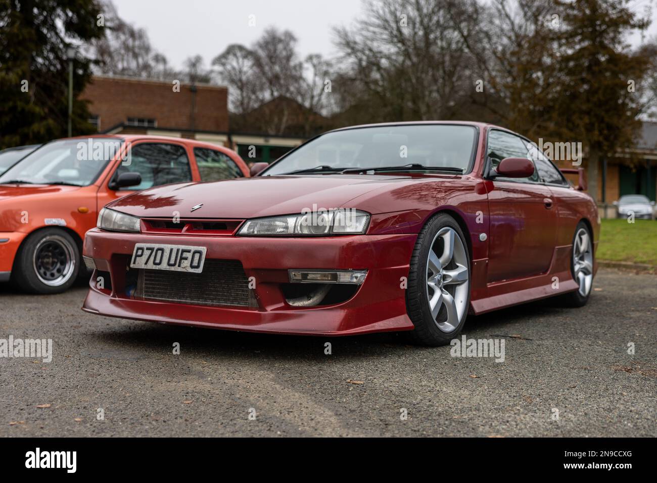 1997 Nissan 200SX, on display at the Japanese Assembly held at Bicester Heritage Centre on the 29th January 2023. Stock Photo