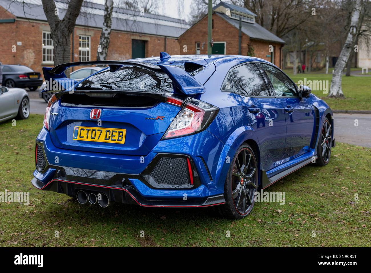 2017 Honda Civic 2.0 i-VTEC Type R GT, on display at the Japanese ...
