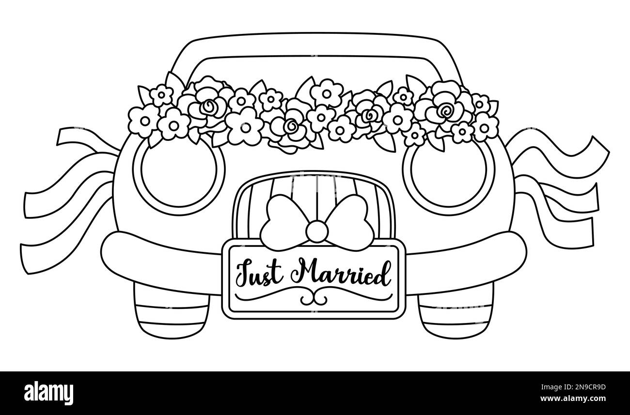 Just Married Car Clip Art