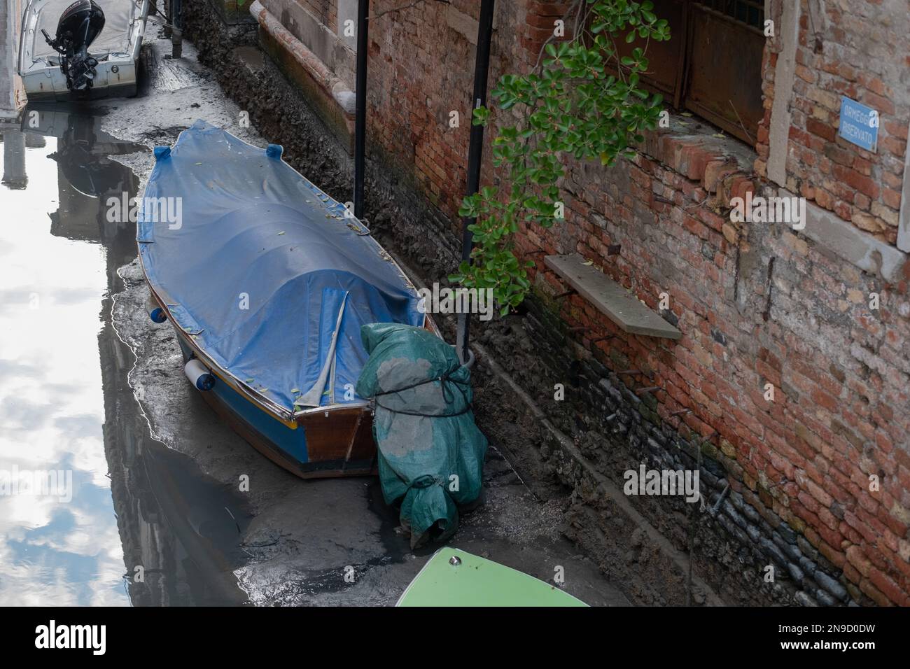 Low tide in Venice Stock Photo Alamy