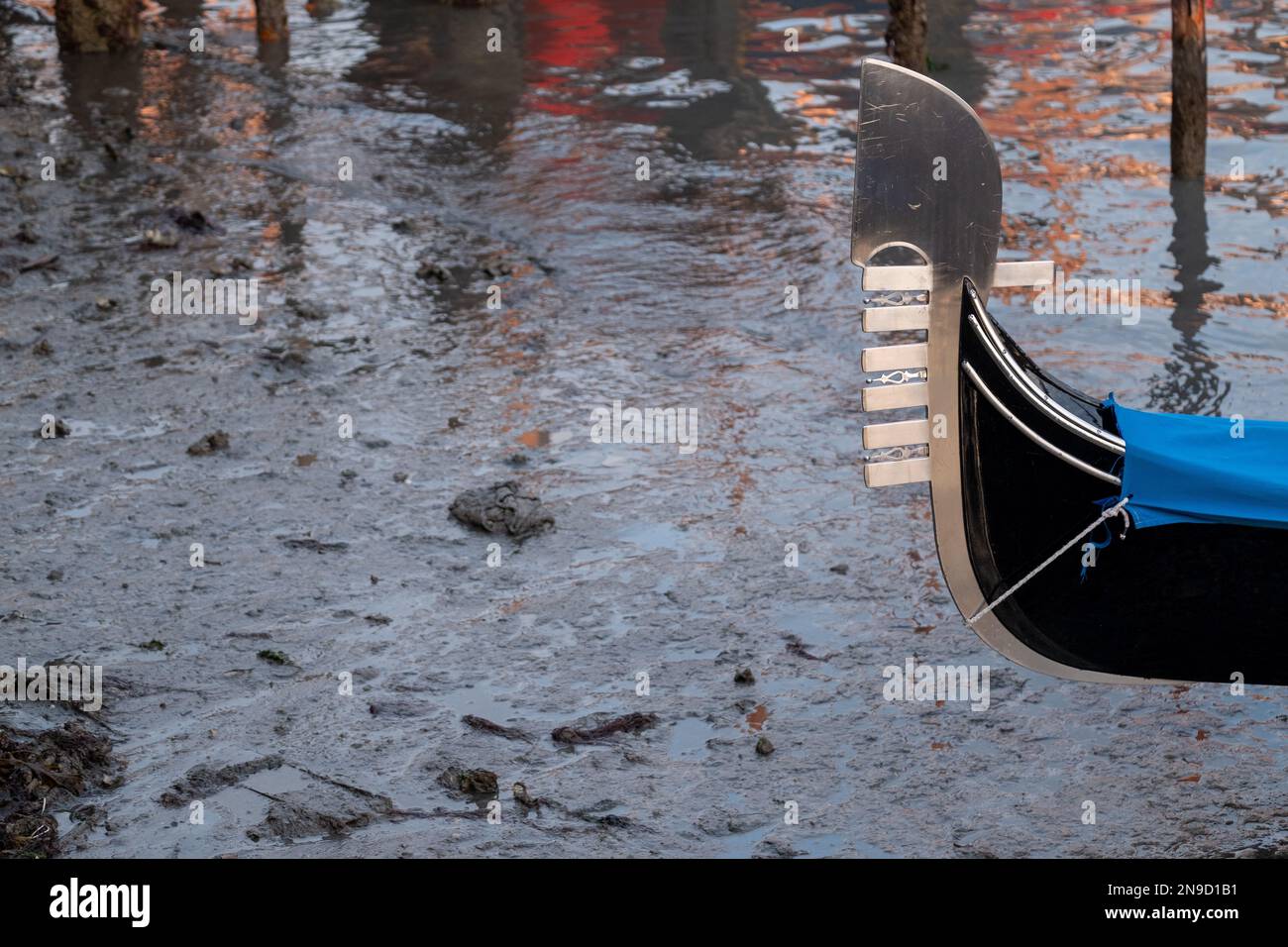 Low tide in Venice Stock Photo Alamy