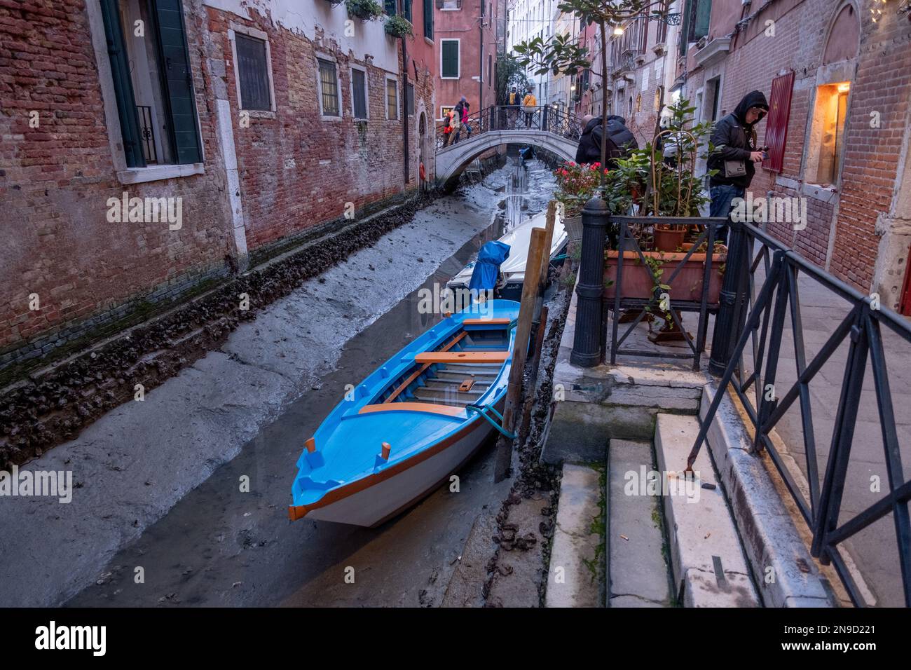 Low tide in Venice Stock Photo Alamy