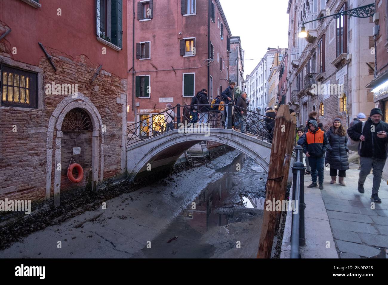 Low tide in Venice Stock Photo Alamy