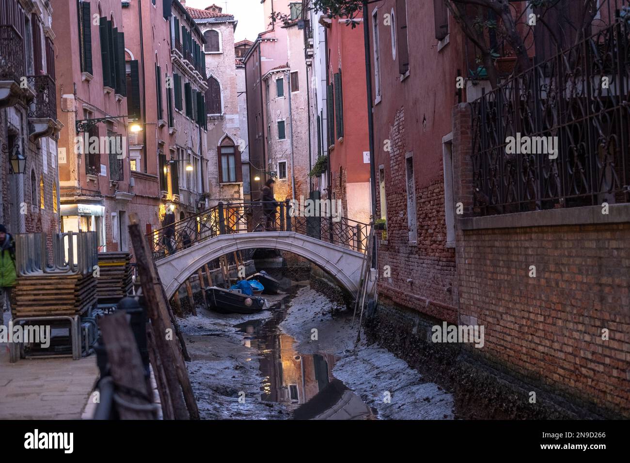Low tide in Venice Stock Photo Alamy