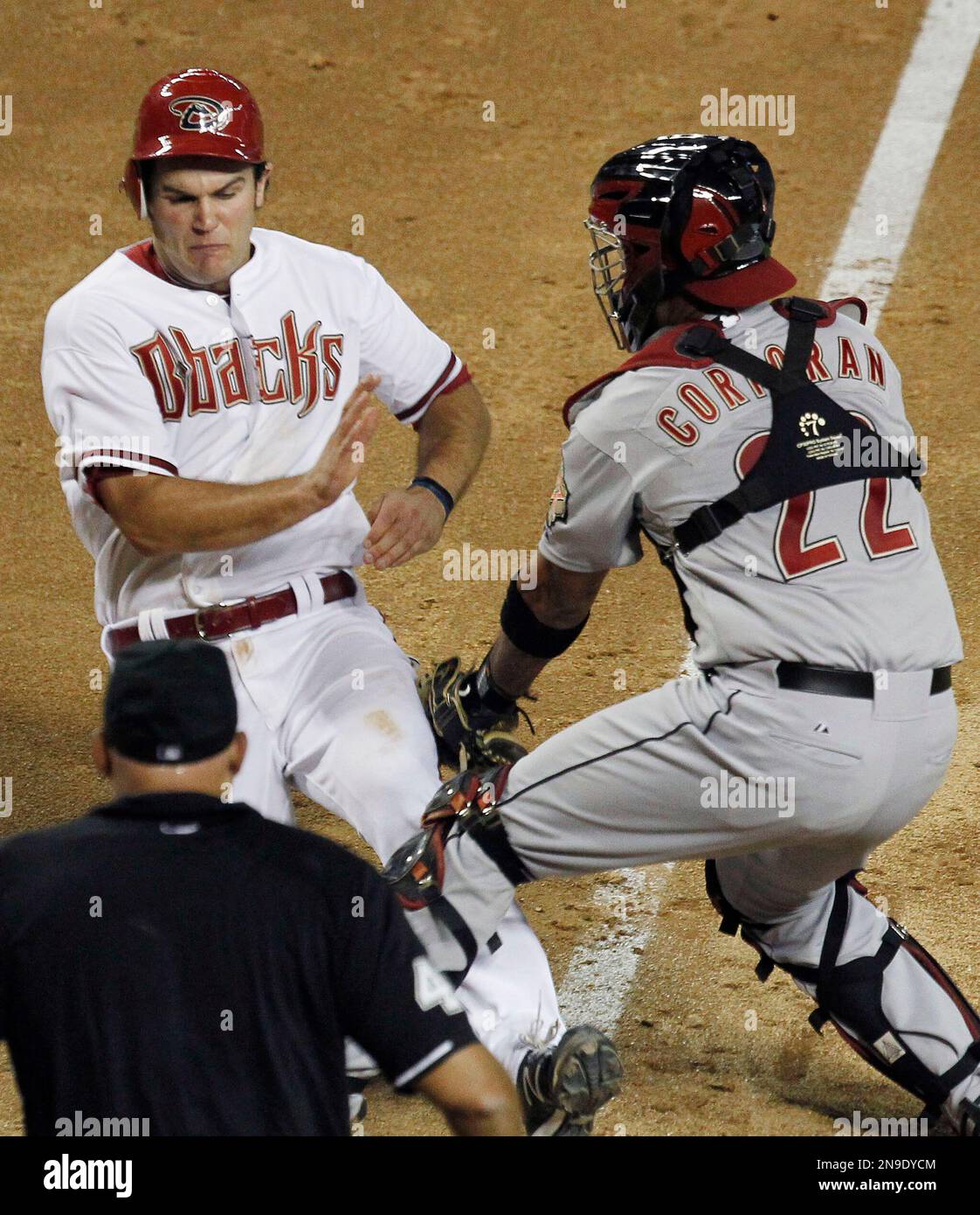 2014 Game-Used Los Astros Jersey: #22 Carlos Corporan