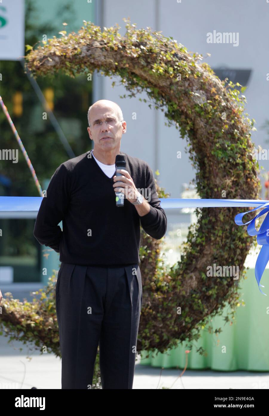 DreamWorks Animation CEO Jeffrey Katzenberg during a ground breaking ...