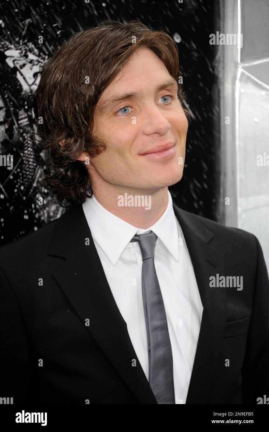 Actor Cillian Murphy arrives to the world premiere of "The Dark Knight