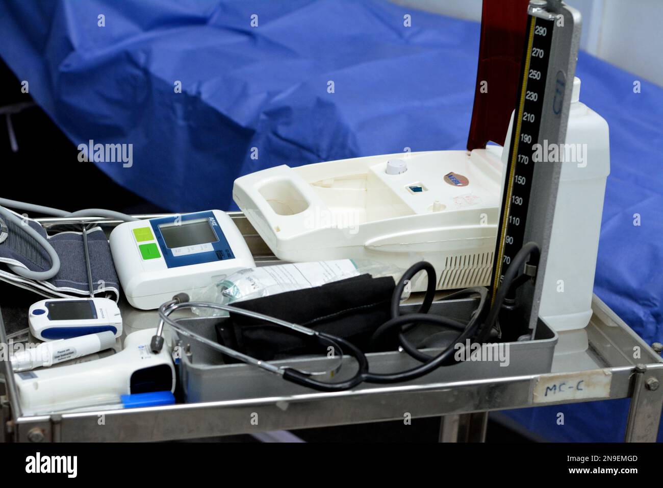 Cairo, Egypt, February 11 2023 A medical center, clinic, a place for