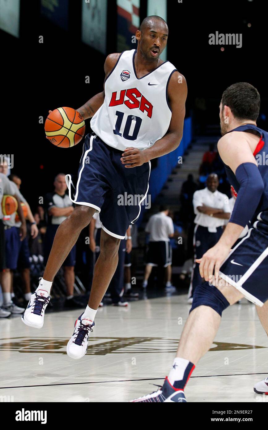 Kobe Bryant at 2012 USA Basketball Men's National Team practice
