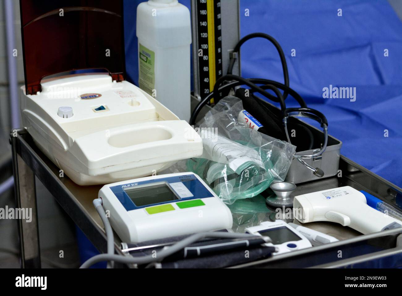 Cairo, Egypt, February 11 2023 A medical center, clinic, a place for