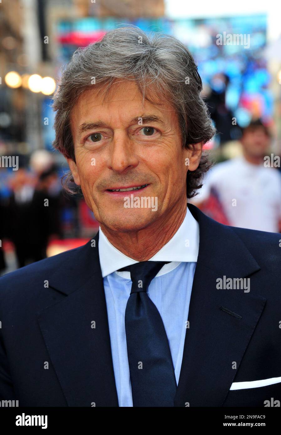 Nigel Havers arrives at the Chariots of Fire Great British Premiere at
