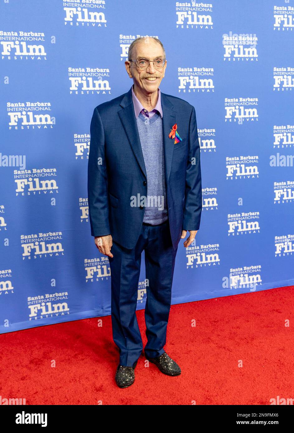 Santa Barbara, USA. 11th Feb, 2023. Rev. Steve Pieters (Commitment to Life) arrives at the 2023 Santa Barbara International Film Festival red carpet event to honor Jamie Lee Curtis with the Maltin Modern Master Award at the Arlington Theatre on February 11, 2023 in Santa Barbara, CA. (Photo by Rod Rolle/Sipa USA) Credit: Sipa USA/Alamy Live News Stock Photo