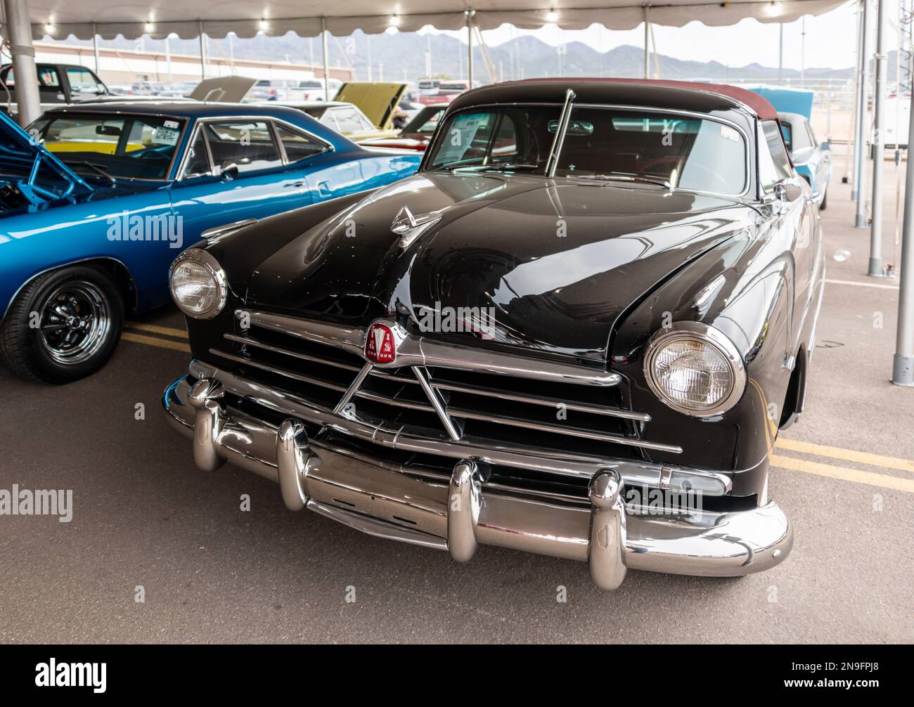 1950 Hudson Commodore 8 Convertible Stock Photo