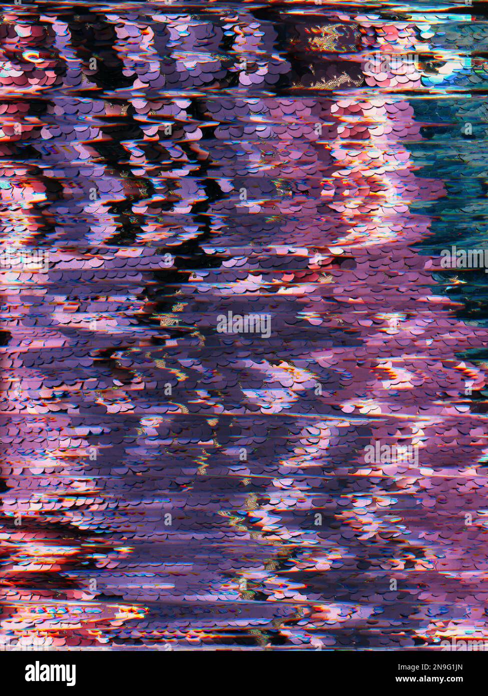 distorted screen system damage glitch effect Stock Photo Alamy