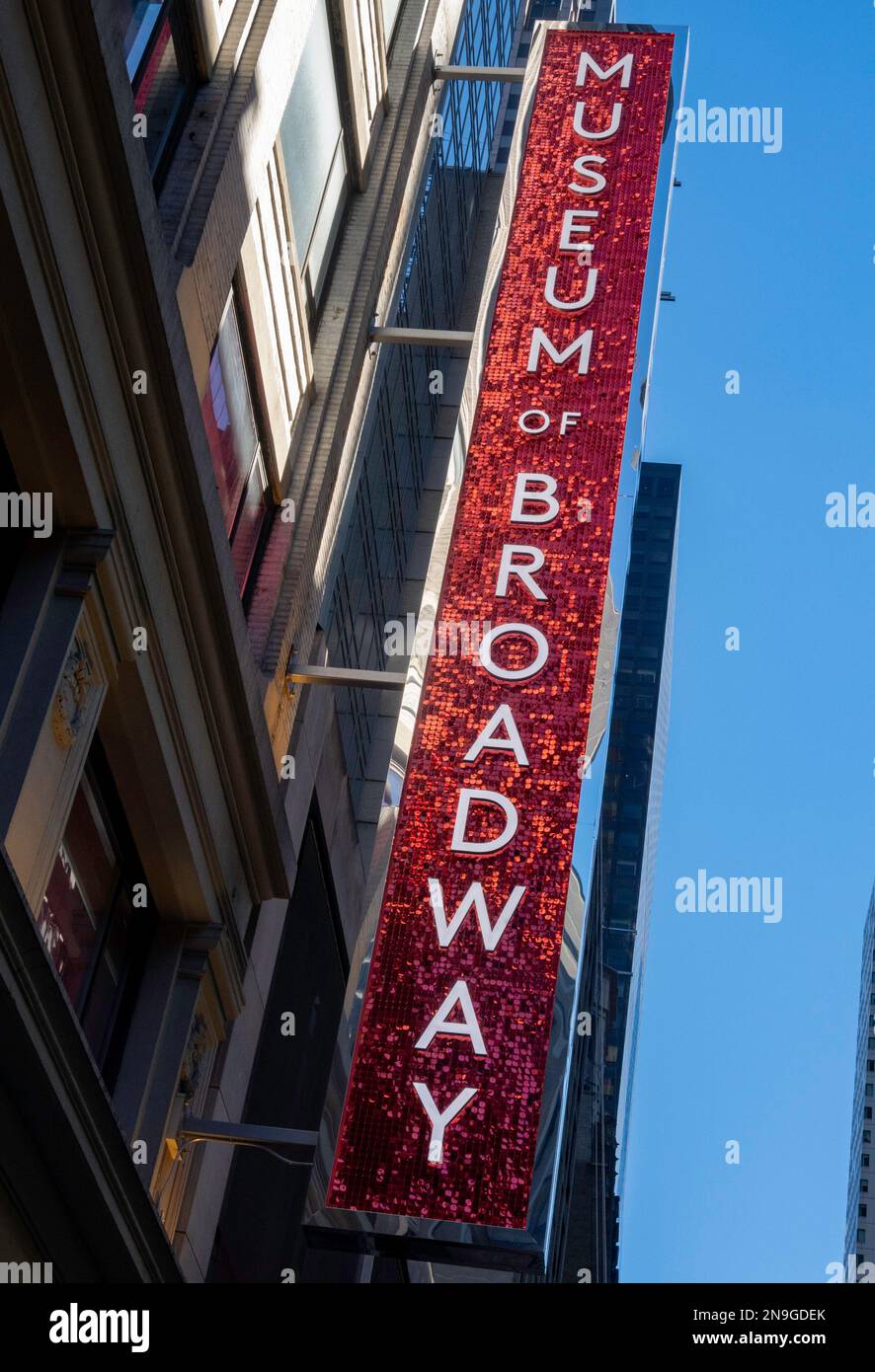 The Museum Of Broadway Is Located In The Theater District Near Times Square 2023 New York City United States 2N9GDEK 